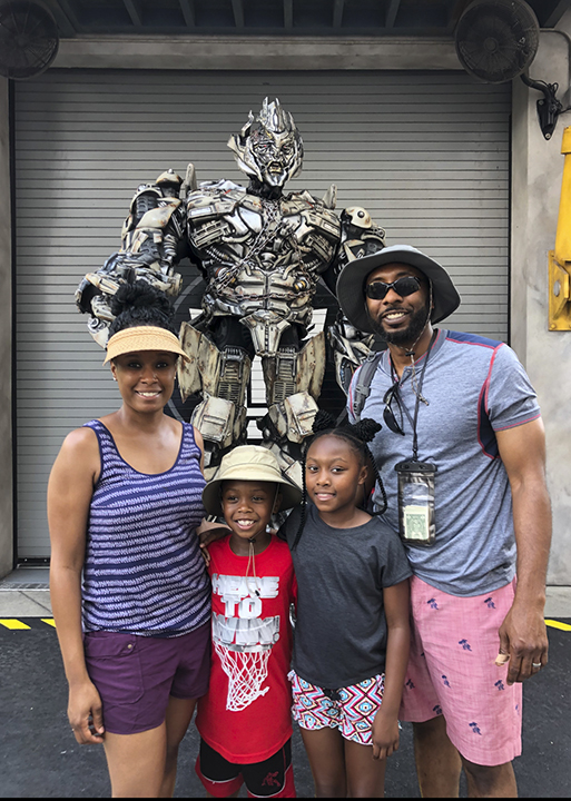 Another favorite family trip - Universal Studios in Orlando, Florida.